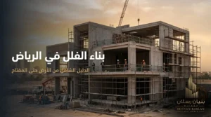 بناء الفلل في الرياض الدليل الشامل من الأرض حتى المفتاح