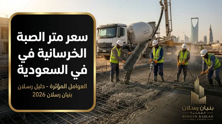 سعر متر الصبة الخرسانية