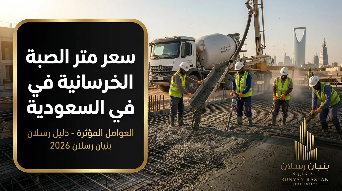 سعر متر الصبة الخرسانية