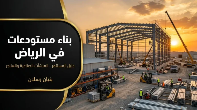 بناء مستودعات